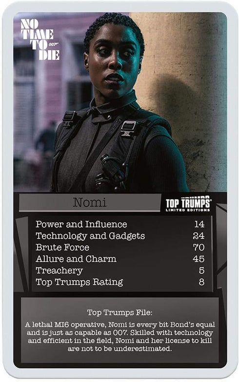 Top Trumps Card Game James Bond 007 - Family Games for Kids and Adults, Learning Card Games