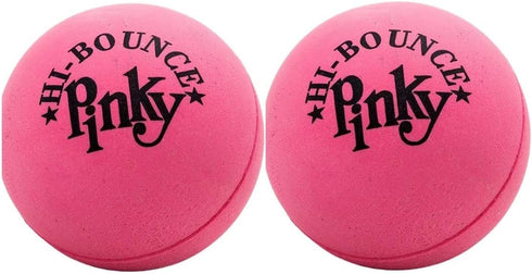 JA-RU Hi-Bounce Pinky Ball (2 Bouncy Balls) for Kids, Stress Ball, Indoor & Outdoor Playground Toy