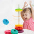 Baby Spin Stack Toy, Premium Stacking Toy for Toddlers, Educational Learning Toy for 1-3 Year Old Birthday Gifts