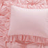 4 Set Pinch Set HOMBYS Pieces Pink Princess Toddler Bedding for Girls Kids, Ultra Soft Blush Pleat Comforter
