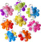 12 Packs Bulk Octopus Fidget Bubble Mini Pop Keychain Fidget for Teens and Kids, Birthday Party Favors Supplies