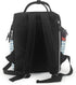 Qewfoju 1 Backpack Dusty blue Gingham Pattern Diaper Bag Multifunctional Baby Bags for Baby Girls & Boys Large Capacity