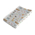 Baby Safari Animals Ship Changing Pad Covers, Zoo Animal Flower Leaves for Boy Girl, Soft Stretchy 32''x16''