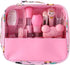 ZELINYE Baby Grooming Kit Set, Infant Baby Healthcare Tools, Newborn Manicure Set (13PCS) (Red)