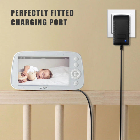 Monitor Charger Replacement for Owlet, V-Tech, Babysense, Eufy, VAVA, LBTech, Moonybaby Baby Monitor, 6 FT Micro USB