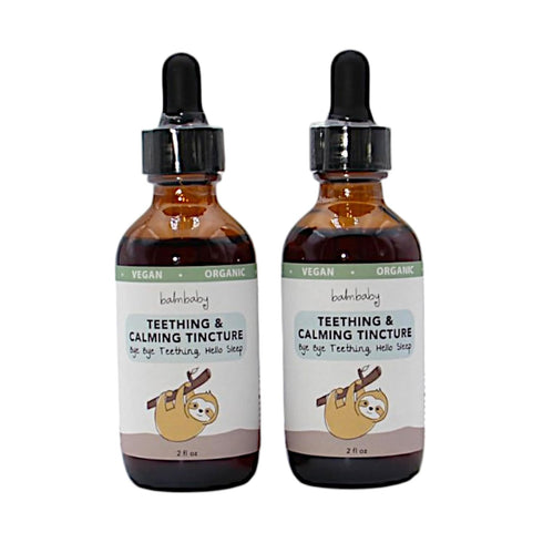 Balm Baby Natural & Organic Baby Teething & Calming Tincture - Calms,