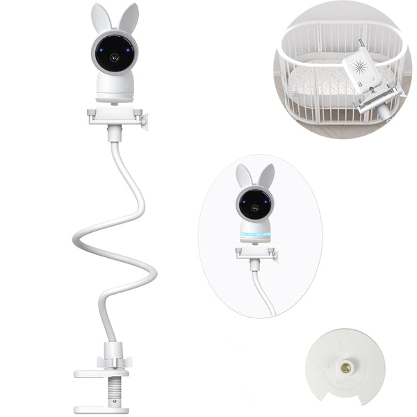 Derebir Baby Cameras Mount Flexible Baby Monitor Holder Stand Shelf Only Compatible with