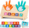 GUEETIC Preschool Learning Toys for Toddlers 3-4, Educational Math manipulatives Number Counting