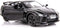 BDTCTK 1/36 Scale GTR R35 Supercar Model Toy - Zinc Alloy Die-Cast Pull Back Vehicle for Kids 4-6 Years Old (Black)