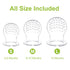 Food Feeder for Baby, Fruit Feeder Pacifier (3 Pcs) with Silicone Baby Food Dispensing Spoon and Pacifier Clip