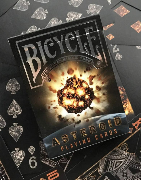 Bicycle Asteroid Playing Cards (Black)