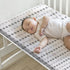 2 Pack 52''x28'' MooMoo Baby Crib Mattress Sheets Waterproof Toddler Crib Mattress Protectors Breathable