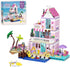 MindBox Girls Seaside Villa Building Blocks,812pcs Beach House Building Toys for Kids