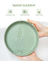 (3 Pack), Classic Toddler Plates with Suction Non Toxic & BPA Free Silicone Suction Plates for Baby Toddler Kids, Non