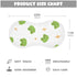 WELLDAY Set 1, 22 11 Inch Muslin Baby Burp Cloths of Soft Absorbent Cute Frog Muslin Washcloths, Bibs, Face Towel