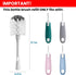 2 Pack Bottle Brush Replacement Head for OXO Bottle Brush Tot Only, Bottle Brush Refills, Dual Bristle Design for Baby