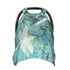 Hcpwzrf Dragonflies Teal and Leaves Baby Car Seat Cover & Nursing Cover - Breathable Stretch Multi-Use Cover