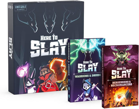 Here To Slay Adventure RPG Base Game - 2-6 Players, Card Game for Teens and Adults