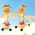Dancing Giraffe Musical Toys, Recording and Repeating Plush Baby Toy for 6-12 Months, Singing Talking Developmental Toy