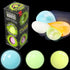 Yidayes 3pcs 2.4in Lumi Balls,Dream Balls,Glow in The Dark Sticky Ball that Stick