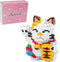Larcele Cat Micro Building Blocks - 1163 Pieces Mini Building Toy Bricks, KLJM-02 (Fortune Cat, Model 4569)