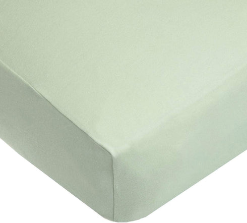 TL Care 100% Natural Cotton Fitted Crib Sheet 52" x 28" - Breathable,Soft,Hypoallergenic &