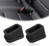 2Pcs Safety Belt Buckle Holder Booster, Easy Access to The Buckles of Rear Seats Car Accessories - Auto Safety Belt Guard Friendly to Kids, and Passengers with Special Needs (Black) by CmeRto