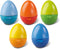 HABA Musical Eggs - 5 Wooden Eggs with Acoustic Sounds, Kids Musical Instruments, Montessori Toys