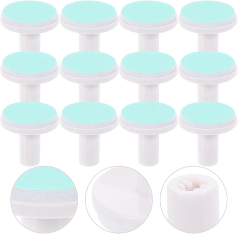 Ipetboom 12pcs Trimmer Trimmer Baby Nail File Pads Nail Replacement Pads Electric Baby Nail Grinding Heads for Electric