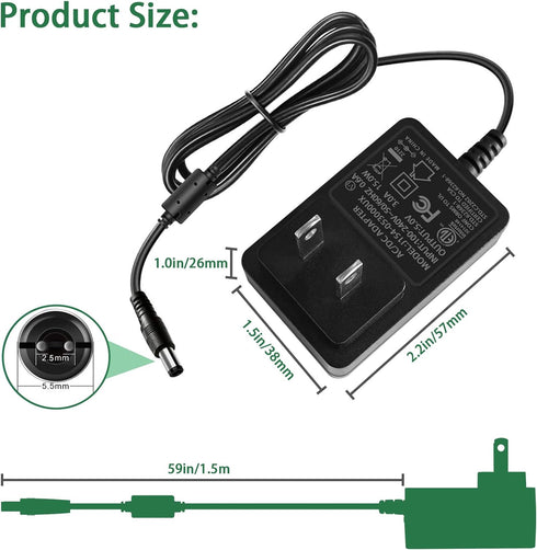 5V Adapter Replacement, Baby Swing AC Adapter Power Cord for Graco Swing Dreamglider/Duoglider/Simple Sway