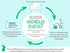 Babo Botanicals Eucalyptus Remedy 2-in-1 Bubble Bath & Wash - Invigorating Eucalyptus, Rosemary & Peppermint for All