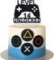 Level 14 Unlocked Cake Topper, Video Game Cake Topper, Game Controller for 14th Birthday Party Decoration