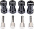 Readytosky 12mm Wheel Hub Hex Spacer, 25mm Offset Extension Drive Adapter for 1/10 Traxxas Rustler