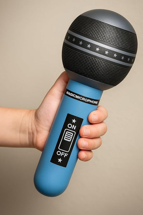 ArtCreativity Inflatable Microphones, 24 Pieces, 11 Inches Durable Blow Up Microphone for Party Props and Fun
