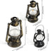 Miniature Lamps for Dollhouse - Retro Oil Lantern, Scene Ornaments, Hurricane Kerosene Lamp Decoration