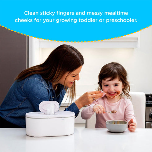 Wipe Warmer - Large Capacity Wipe Warmer and Baby Wet Wipes Dispenser with Even Warming and Built-In Nightlight