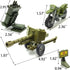 WW2 Army Military Guns, Weapons and Armor Toy, Thunder Containers Building Block Battle Sets for Kids