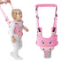 IULONEE Baby Walker, Handheld Toddler Walking Harness Helper, Adjustable Protective Belt for 7-24 Month Child (Pink)