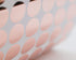 PapaKit Large Round Polka Dot Confetti Wall Decal for Baby Nursery, Safe Removable Adhesive (Rose Gold Metallic)