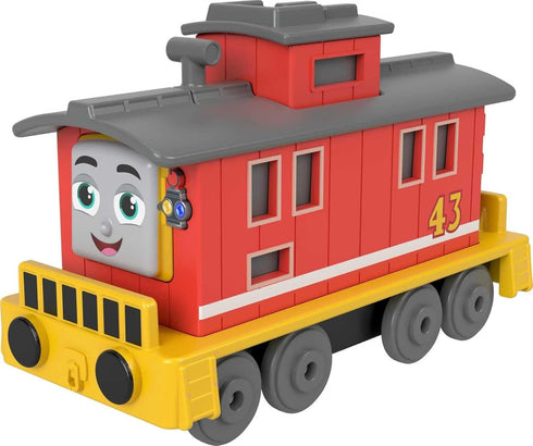 Thomas & Friends Toy Train, Brake Car Bruno Diecast Metal Push-Along Vehicle for Ages 3+ Years