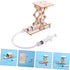 Toyvian 1 Set Lifts Hydraulic Lift Model Wood Puzzle Toy Puzzle for Kids Mechanical Model Building Kits Science Experimental Scientific Educational Toy DIY Toy Model Aldult 3D