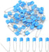 Hocansen 50 PCS Safety Pin 54mm/2.2in Baby Diaper Pins for Cloth Plastic Head