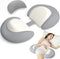 Pregnancy Pillows for Sleeping, Memory Foam W Shaped Maternity Pillow for Pregnant