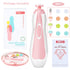 Trimmer Set 10 8 FANSIDI Baby Nail File Electric Nail Safe Baby Nail Clippers Manicure with Grinding Heads Sandpapers