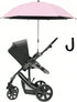 cajuca Creative Universal Stroller Umbrella with Parasol - Sun Protection for Baby, Pet