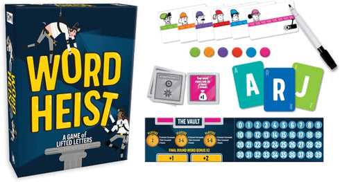 Gamewright Word Heist: A Game of Lifted Letters