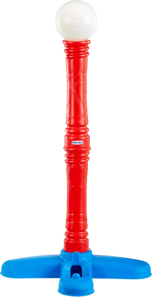 Little Tikes T-Ball Set - Red, 5 Balls for Toddlers Ages 18+ Months, Amazon Exclusive