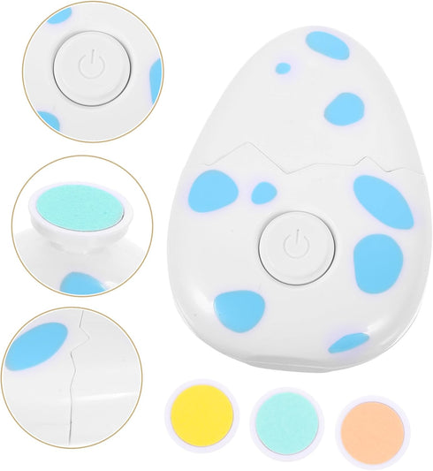 Trimmer UPKOCH Electric Nail Safe and Durable Nail File with Cartoon Design Includes Grinding Heads for Gentle Manicure