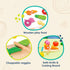 Set 6 2+ B. toys Chop 'n' Play Vegetables Pretend Play Food Wooden Toy Vegetables to Cut Hook and Loop Play Food