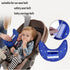 Kids Car Seat Neck Support Pillow - Soft Seat Belt Cushion Pad, Travel Headrest Cover for Car, Airplane, Pushchair